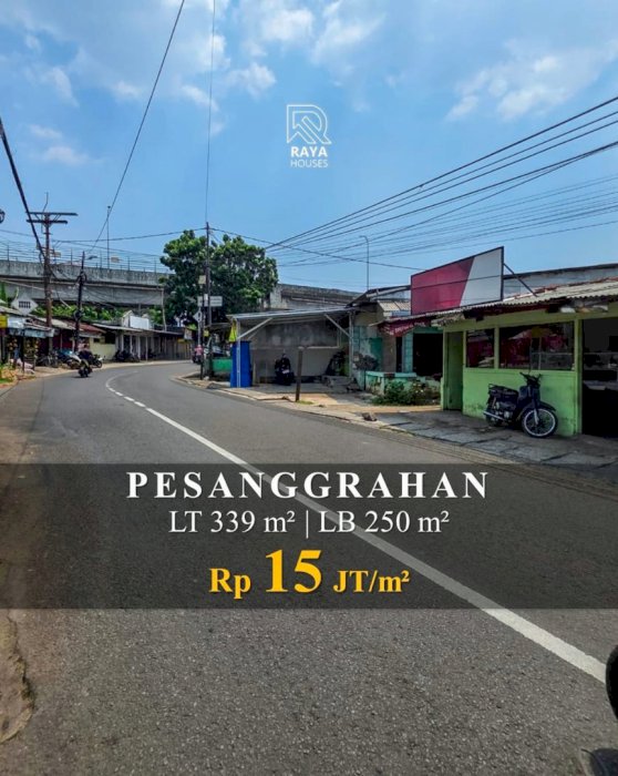 cocok untuk usaha lokasi strategis pesanggrahan jakarta