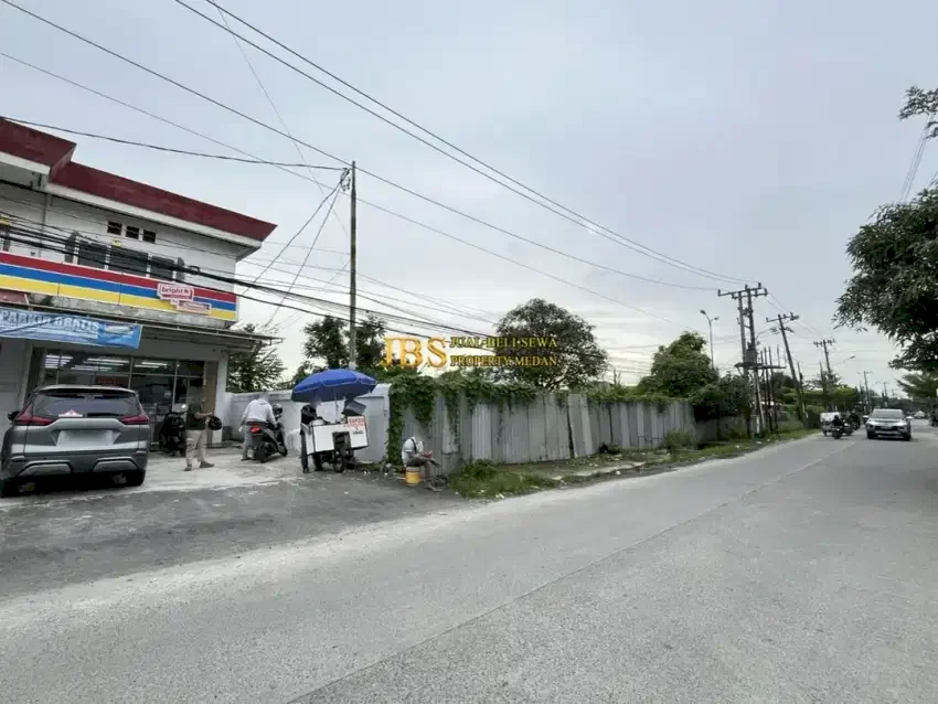 Jual Tanah Kosong di Jalan Pasar 3 - Tapian Nauli (Daerah Ringroad) -