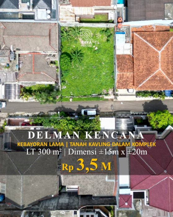 Tanah kavling lahan terbatas perumahan delman