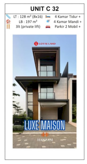 Rumah Mewah dijual View  Danau Sawangan Depok