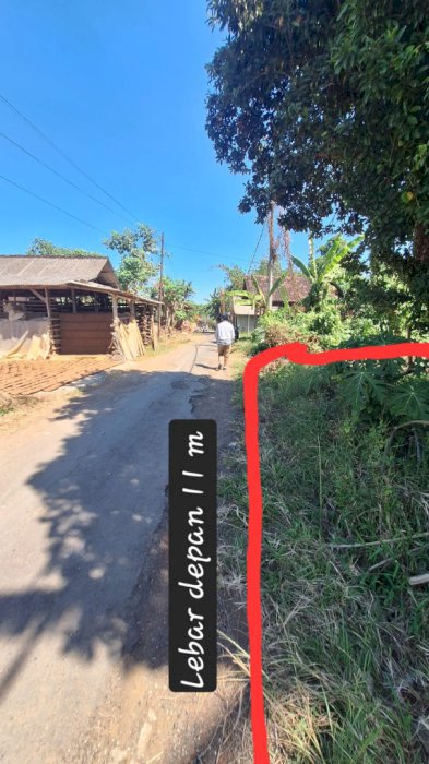 4,3 ARE FREEHOLD LAND IN PEJATEN TABANAN FOR SALE