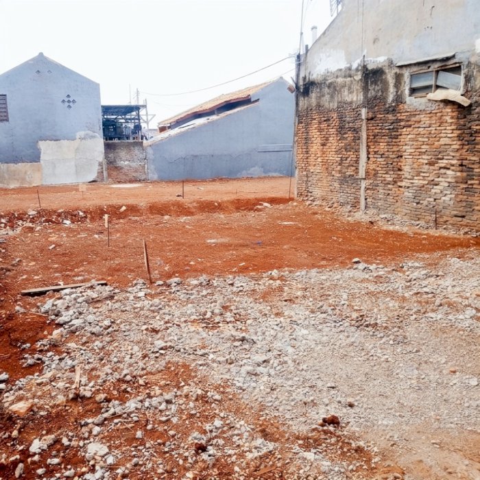 Tanah kavling strategis siap bangun, di pinggir jalan raya utama