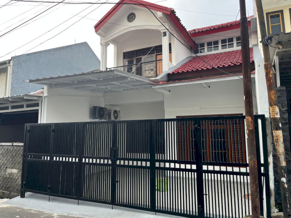 Rumah kokoh layak huni di pondok bambu