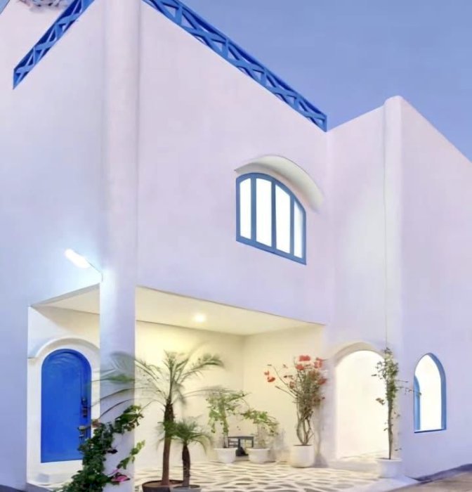 Villa modern Santorini area Ungasan