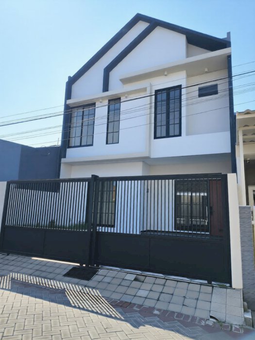 Dijual Rumah Baru Gress Minimalis Modern di Mulyosari Surabaya Timur