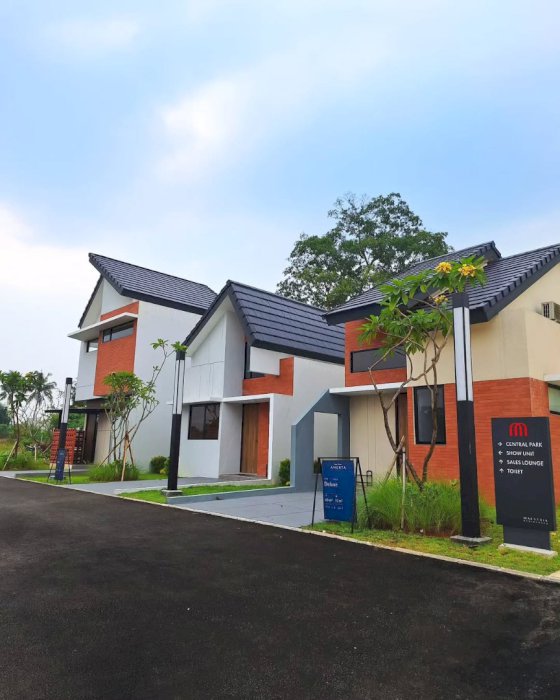 Rumah Baru dgn Konsep Alsut di selatan bsd
