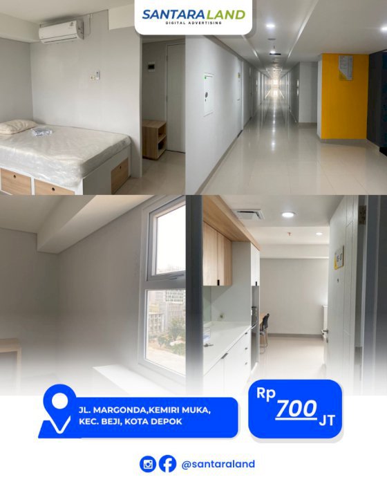JUAL APARTEMEN STUDIO MAHATA MARGONDA — DEPOK