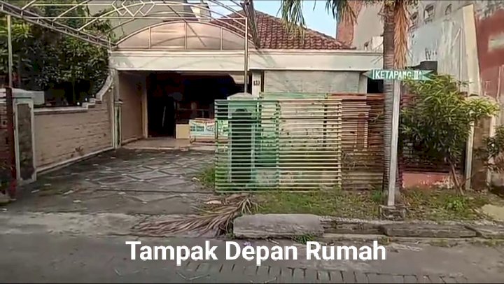 Di jual tanah bonus rumah lokasi strategis di Sukodono Sidoarjo