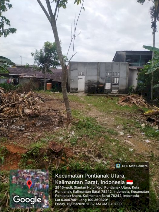 Di jual 3 kavling strategis di Siantan Hulu Pontianak Utara