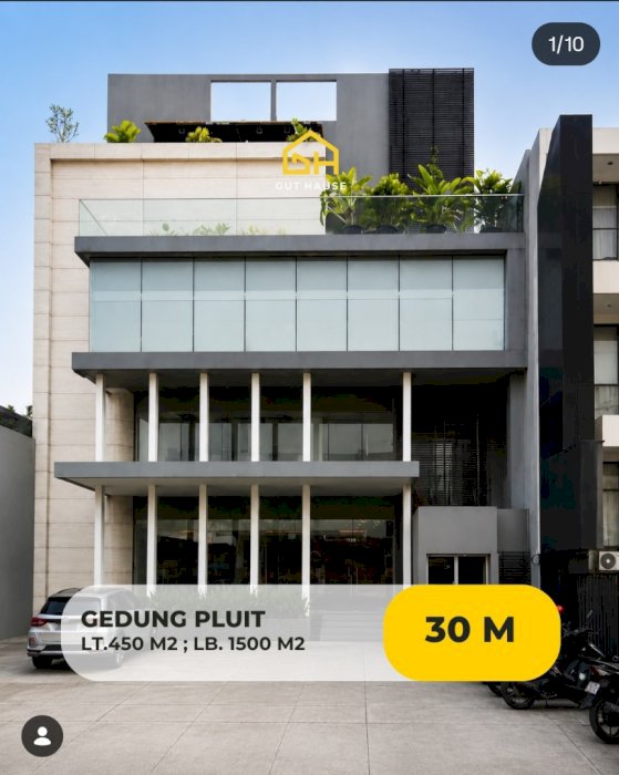 Dijual Gedung Pluit 6 Lantai di Jakarta Utara