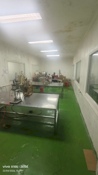 DIJUAL CEPAT EX PABRIK KOSMETIK KOSAMBI PERMAI DADAP TANGERANG