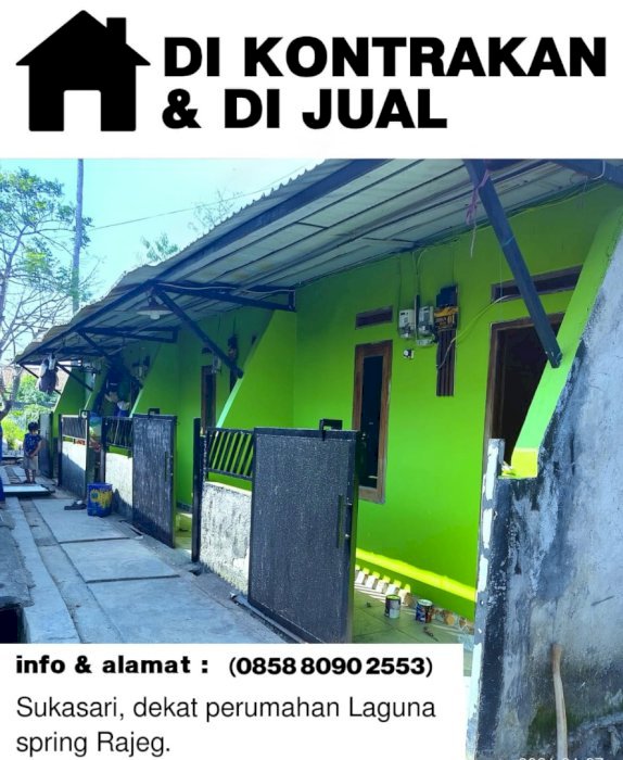 Di jual 4 pintu kontrakan lokasi strategis di Sepatan Oja Tangerang