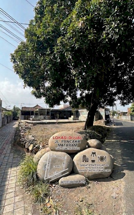 DIJUAL TANAH STRATEGIS JL. PANCAKA NO 12 - MATARAM