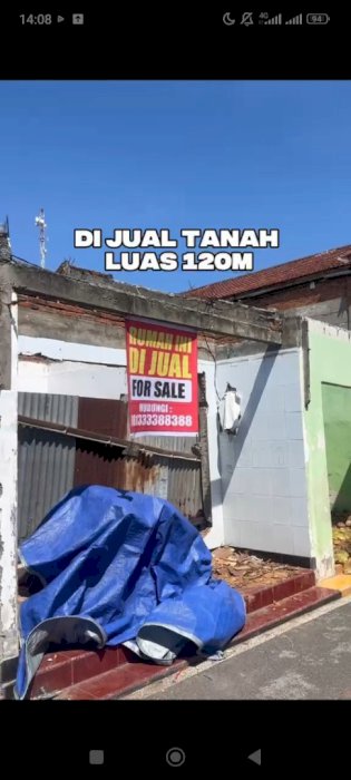 DIJUAL TANAH SIAP BANGUN KOS JALAN PANJITILAR GG SWAKARSA