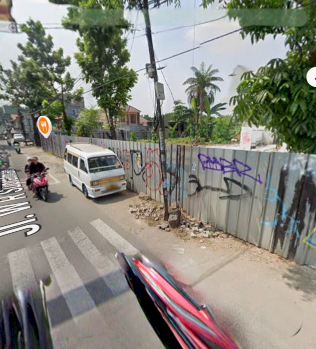 Dijual Rugi,Tnh di Jl.Raya WR.Supratman-Pdk Ranji,Depan Kel Pndk Ranji