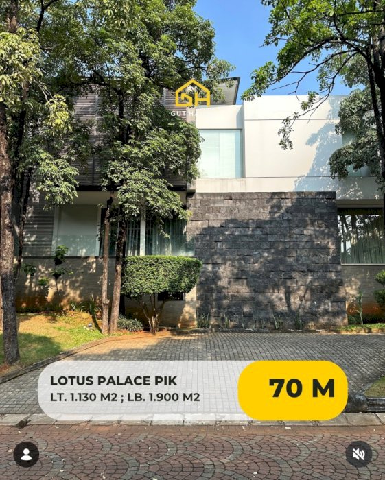 Dijual Rumah Mewah di Lotus Palace Pik