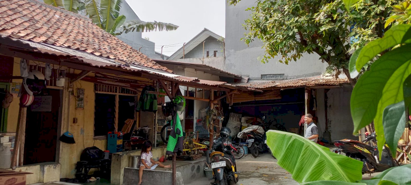 Dijual Rumah Tua Hitung Tanah di Kampung Bali Jakarta Pusat
